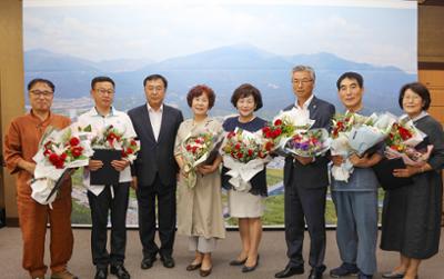 자원봉사자 도지사 표창